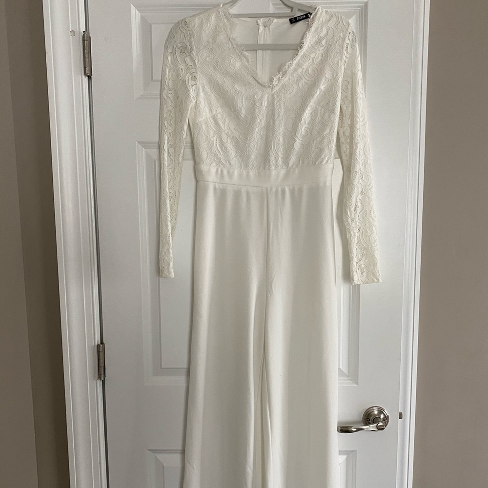 White Jumpsuit